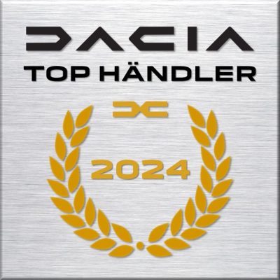 Logo TOP Händler 2024 Dacia